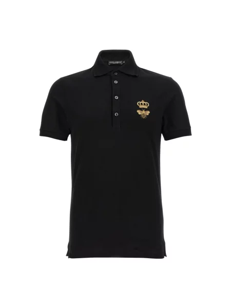 Koszulka polo Dolce And Gabbana czarna