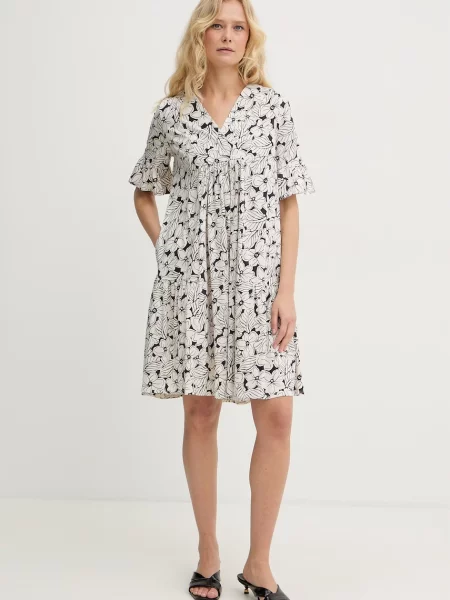 Weekend Max Mara rochie din FUOCO alb