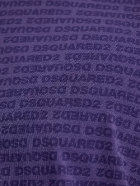 Pijamale Dsquared2 cu imagine violet