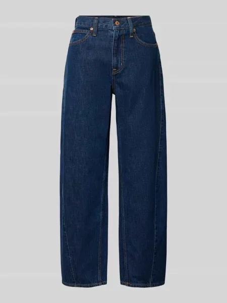 Jeansy o kroju wide fit w stylu Gap granatowe