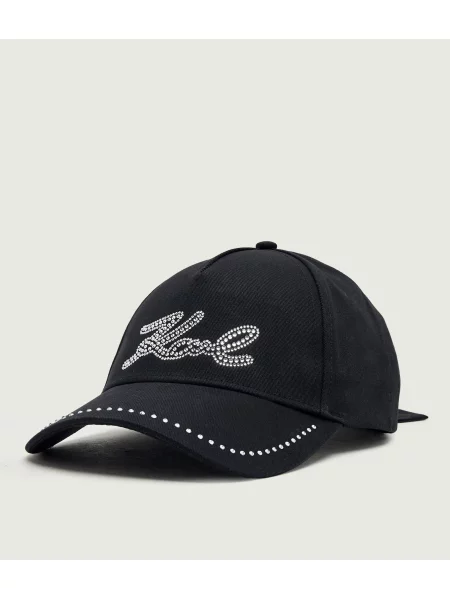 Karl Lagerfeld Baseball sapka K/Signature fekete