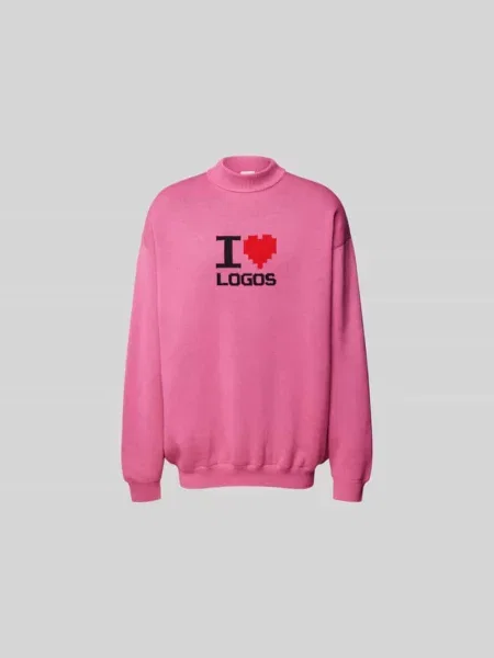 Sweter typu oversized z domieszką wełny Vetements