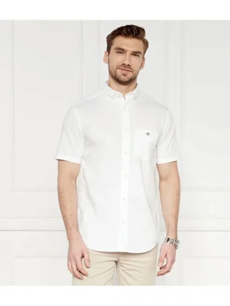 Gant Cămașă REG POPLIN alb