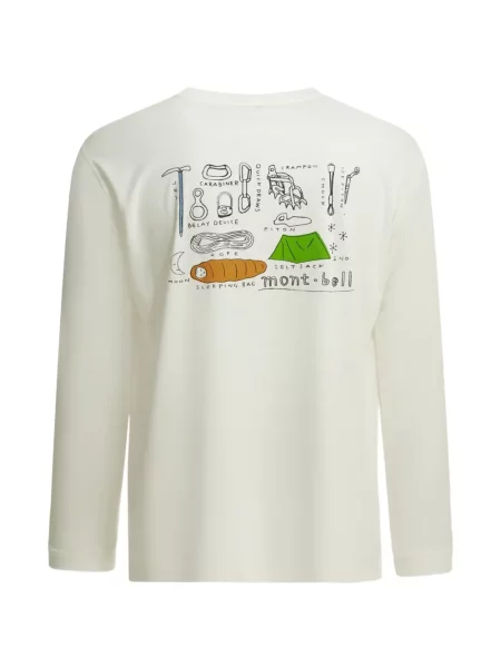 Lung tricou Montbell cu imagine