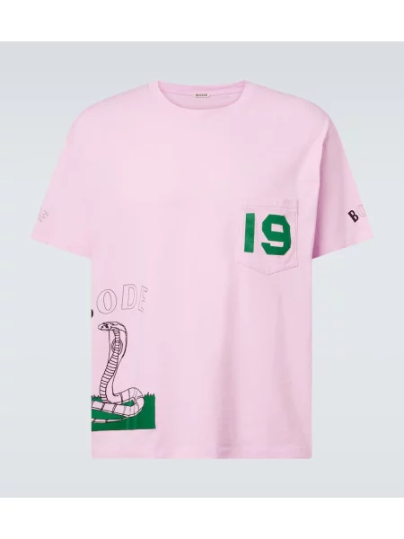 Jersey majica Bode s potiskom roza