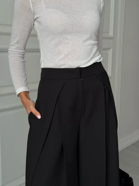 Повседневные брюки Jadone Fashion черные