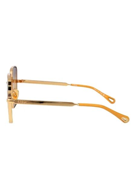 Ochelari de soare Chloé Eyewear auriu