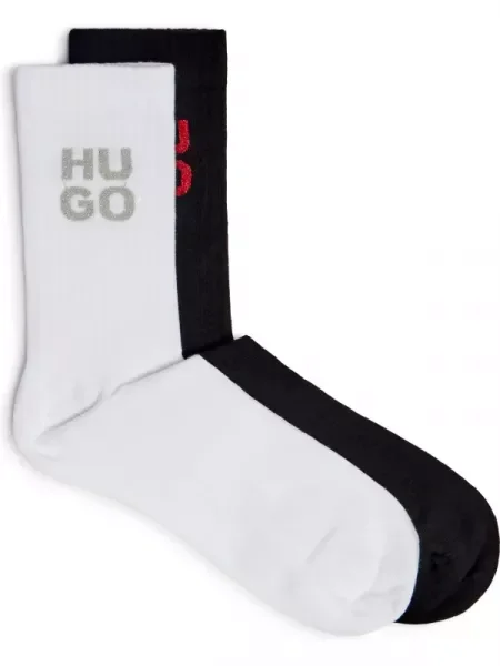 Hugo Bodywear 2 db-os zokni szett GIFT LUREX CC fehér