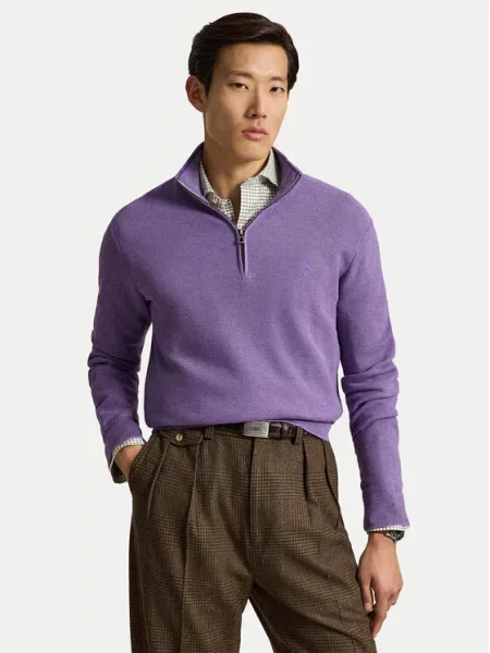 Polo Ralph Lauren Sweter fioletowy