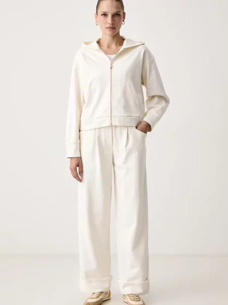 Twinset compleu de trening pentru femei cu bej