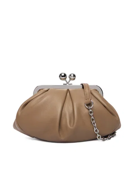 Weekend Max Mara Pisemska torbica PRATI mokka rjava