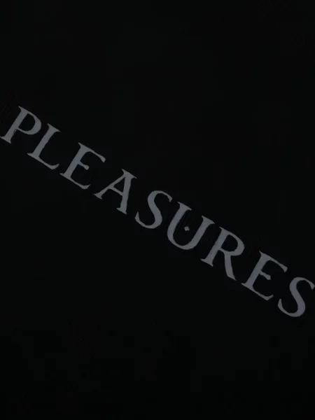 Hanorac cu glugă Pleasures cu imagine negru