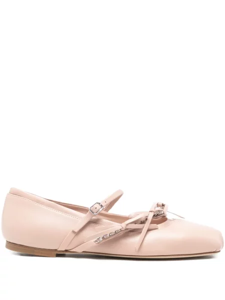 Balerini Jimmy Choo de cristal roz