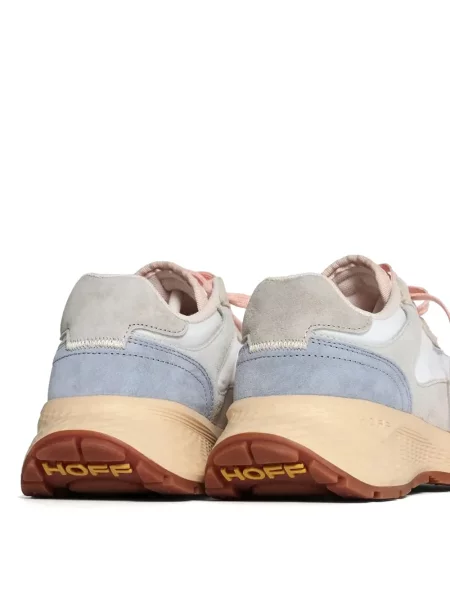 Sneakersy Hoff sznurowane koronkowe szare