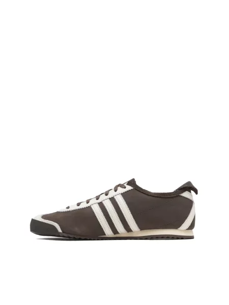 Sneakersy Adidas Originals skórzane brązowe