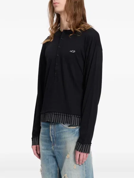 Lung tricou Ann Demeulemeester negru