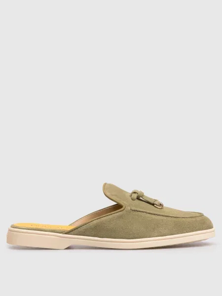 Замшеві мюлі Doucal's зелені