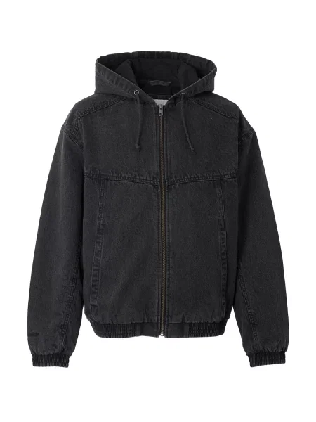 HOLLISTER Demisezoninė striukė juoda