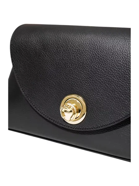 Kožená taška Coccinelle černá