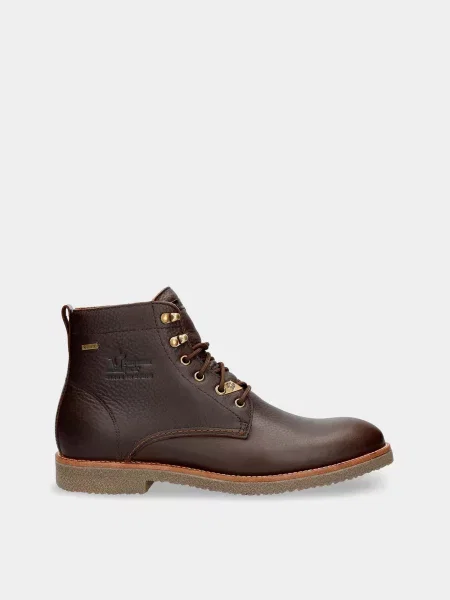 Черевики Panama Jack поліестер/поліуретан/шкіра коричневий