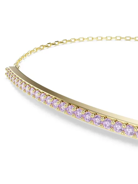 Swarovski браслет металевий з цирконієм