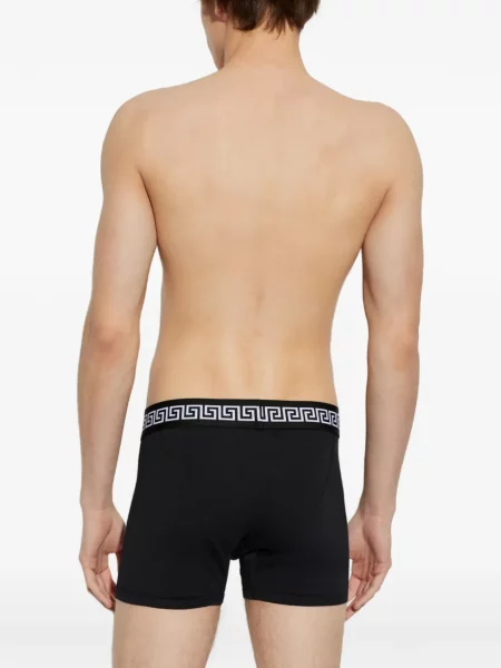 Boxeri Versace cu autograf negru