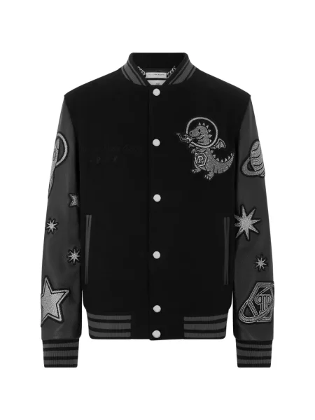 Geacă bomber Philipp Plein negru