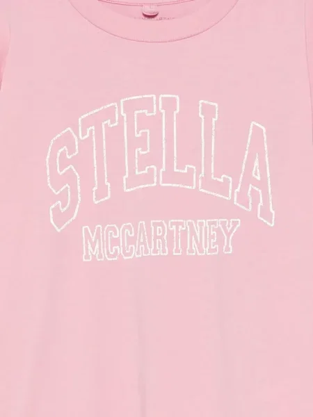 Koszulka dziecięca Stella Mccartney różowa