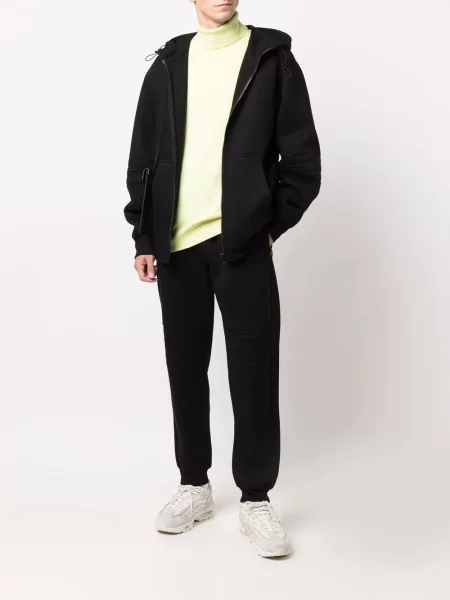 Zateplené kalhoty Helmut Lang černé
