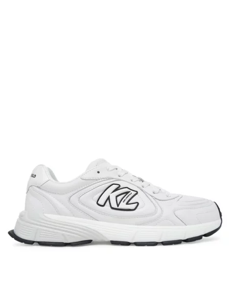 Sneakersy KARL LAGERFELD białe