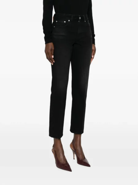 Blugi Victoria Beckham cu autograf negru