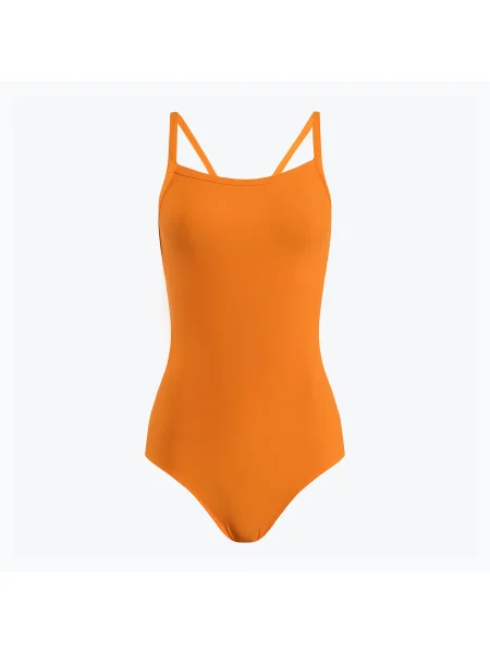 Costum de baie o singură piesă pentru femei CLap Two-layer portocaliu
