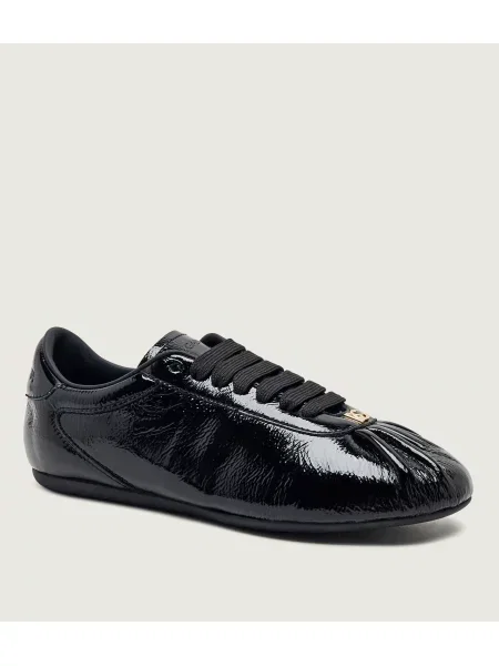 Dolce & Gabbana Teniși din piele Bassa negru