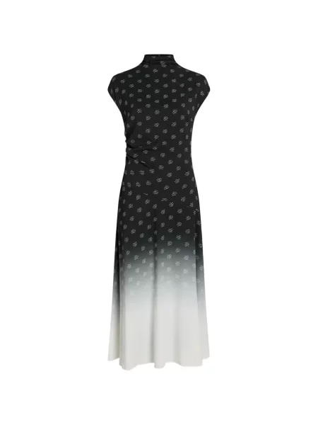 Rochie midi Karl Lagerfeld cu imagine negru