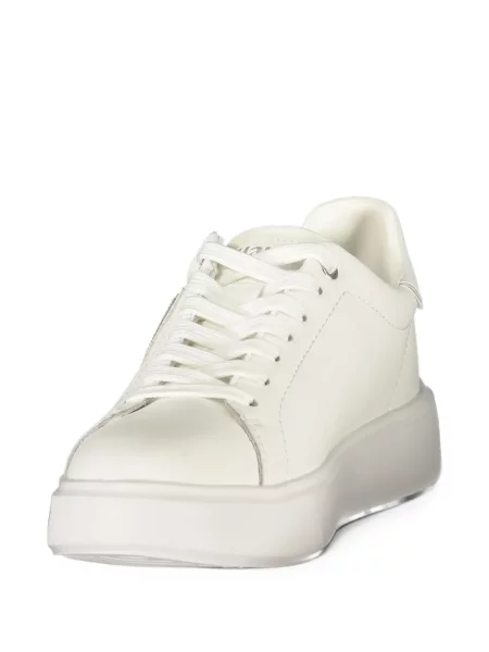 Sneakerși Blauer din piele alb
