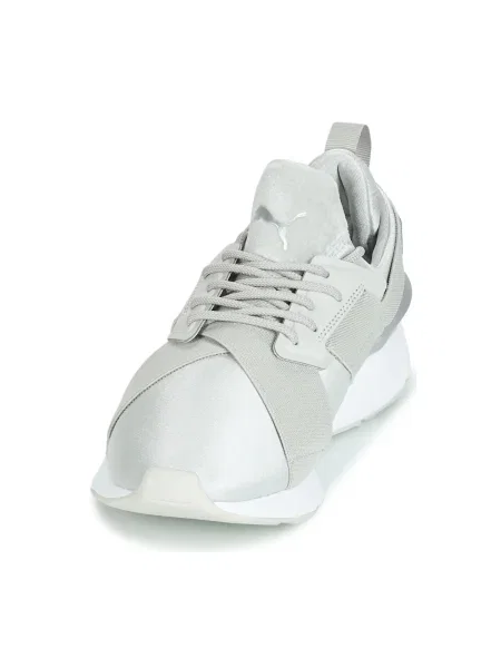 Pantofi Puma din satin gri