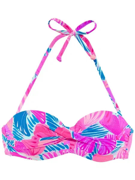 SUNSEEKER Sutien costum de baie / roz / roz / roz închis albastru