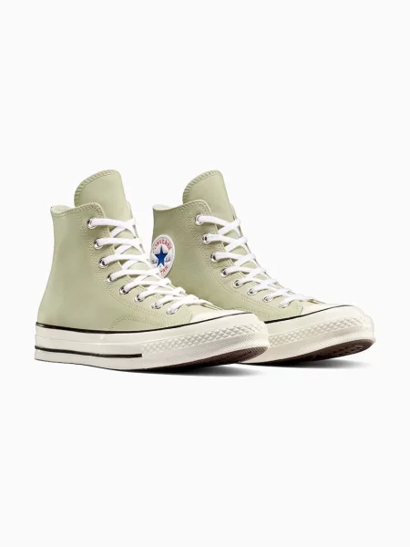 Kožne tenisice Converse Chuck 70 zelena