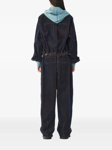Geacă Tomboy de catifea cord albastru