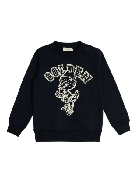 Bluza nierozpinana dziecięca Golden Goose niebieska