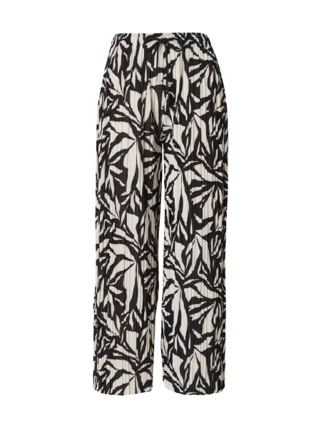 Hailys Pantaloni negru alb