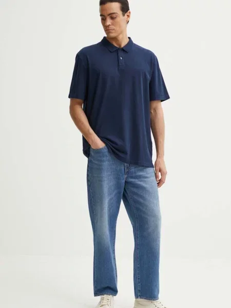 Levi's μπλουζάκι πόλο μπλε