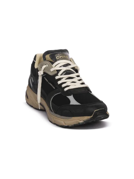 Pantofi Crime London alb