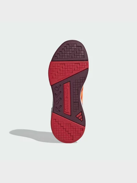 Детские кроссовки Adidas Cloudfoam красные