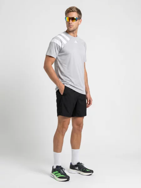 Džerzej tričko Adidas sivá