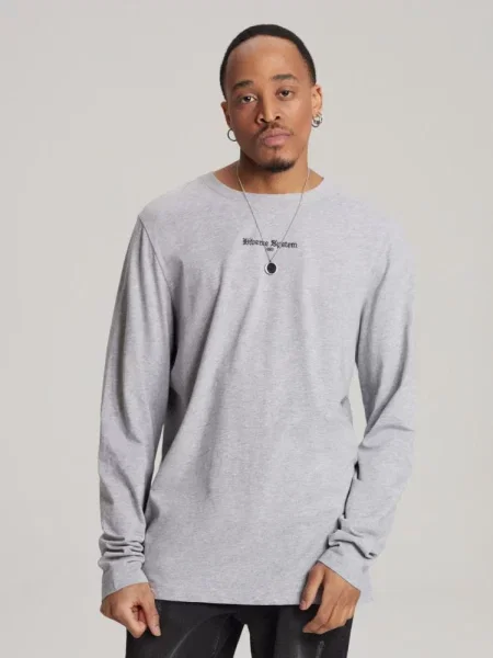Лонгслив Diverse серый