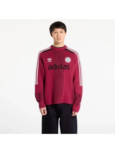 Пуловер adidas Originals ADC винено червено