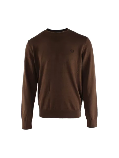 Sweter Fred Perry brązowy