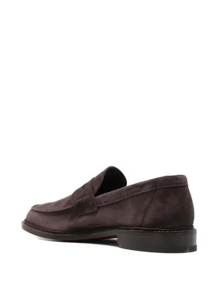 Sneakerși Tricker's din piele maro