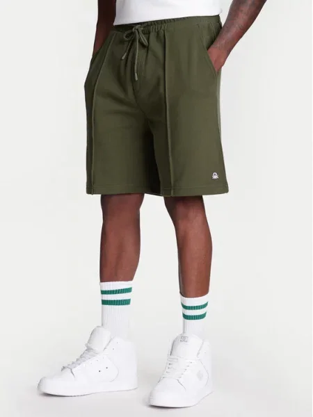 United Colors Of Benetton Sportovní kraťasy zelená